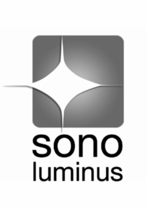 SONO LUMINUS Logo (USPTO, 06.05.2009)