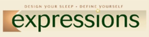 DESIGN YOUR SLEEP * DEFINE YOURSELF EXPRESSIONS Logo (USPTO, 19.11.2009)