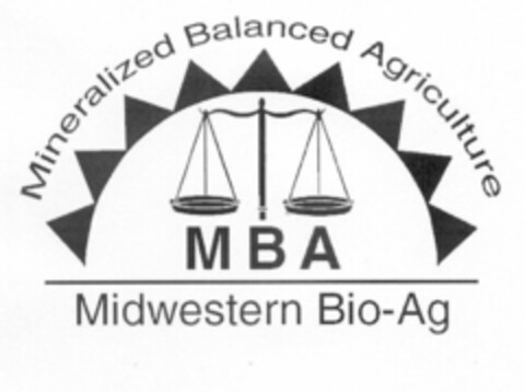 MBA MIDWESTERN BIO-AG MINERALIZED BALANCED AGRICULTURE Logo (USPTO, 09.04.2010)