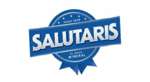 SALUTARIS DESDE 1950 EL AGUA MINERAL Logo (USPTO, 05/12/2010)