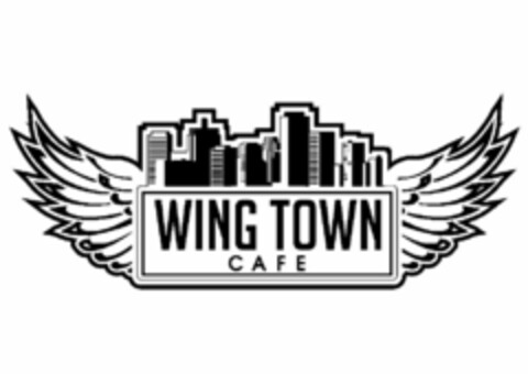 WING TOWN CAFE Logo (USPTO, 06/04/2010)