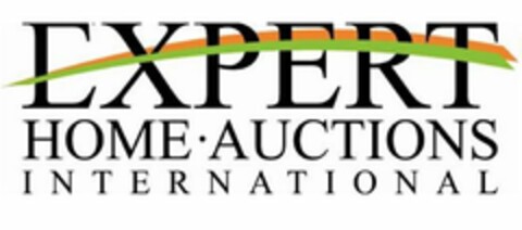 EXPERT HOME · AUCTIONS INTERNATIONAL Logo (USPTO, 13.07.2010)