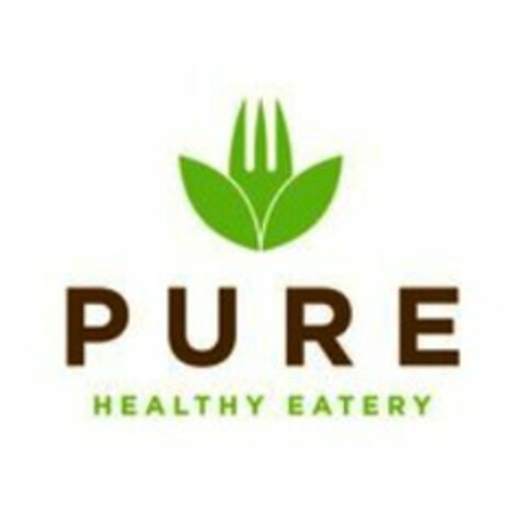 PURE HEALTHY EATERY Logo (USPTO, 22.06.2011)