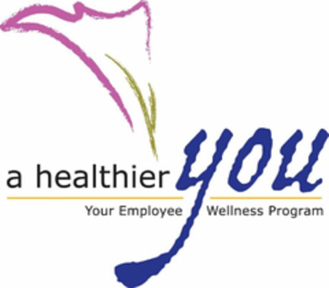 A HEALTHIER YOU YOUR EMPLOYEE WELLNESS PROGRAM Logo (USPTO, 08.07.2011)