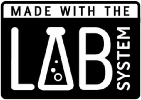 MADE WITH THE LAB SYSTEM Logo (USPTO, 07/20/2011)