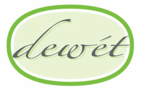 DEW ÉT Logo (USPTO, 12.10.2011)