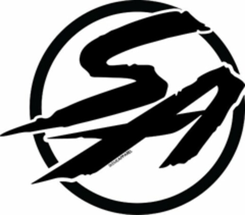 SA SKEME APPAREL Logo (USPTO, 12.01.2012)