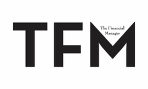 TFM THE FINANCIAL MANAGER Logo (USPTO, 01.05.2012)