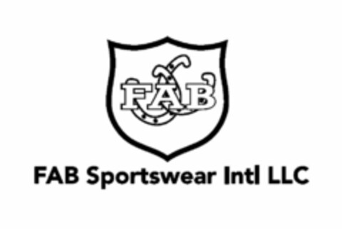 FAB FAB SPORTSWEAR INTL LLC Logo (USPTO, 06/02/2012)