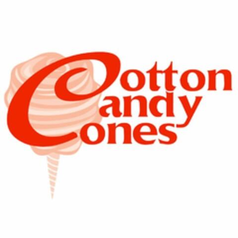 COTTON CANDY CONES Logo (USPTO, 06.07.2012)