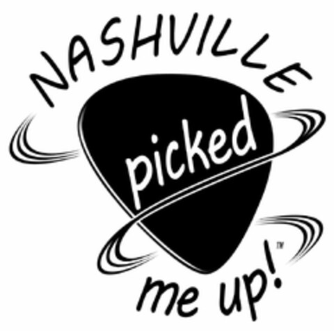 NASHVILLE PICKED ME UP! Logo (USPTO, 08/13/2012)