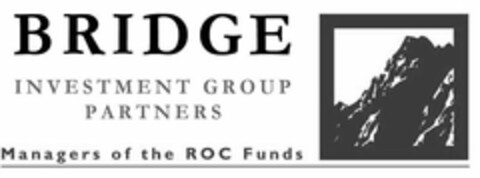 BRIDGE INVESTMENT GROUP PARTNERS MANAGERS OF THE ROC FUNDS Logo (USPTO, 15.03.2013)