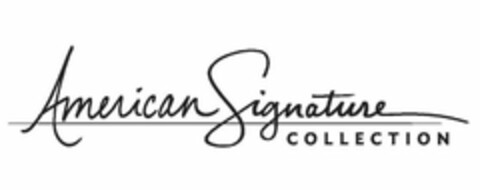 AMERICAN SIGNATURE COLLECTION Logo (USPTO, 06/08/2013)