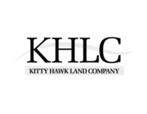 KHLC KITTY HAWK LAND COMPANY Logo (USPTO, 05.12.2013)