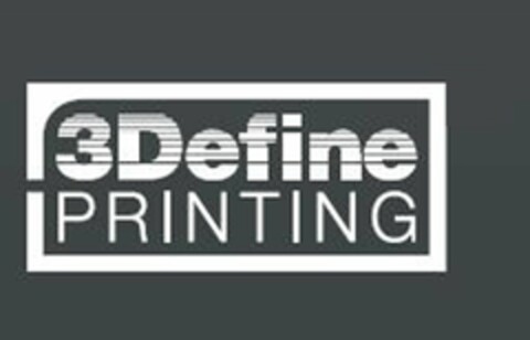 3DEFINE PRINTING Logo (USPTO, 02/11/2014)