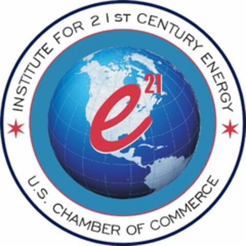 INSTITUTE FOR 21ST CENTURY ENERGY U.S. CHAMBER OF COMMERCE E21 Logo (USPTO, 12.03.2014)