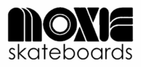 MOXIE SKATEBOARDS Logo (USPTO, 20.03.2014)