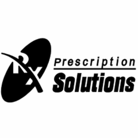 RX PRESCRIPTION SOLUTIONS Logo (USPTO, 10.06.2014)