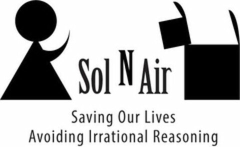 SOL N AIR SAVING OUR LIVES AVOIDING IRRATIONAL REASONING Logo (USPTO, 18.06.2015)