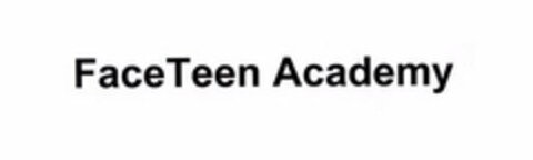 FACETEEN ACADEMY Logo (USPTO, 07/26/2015)