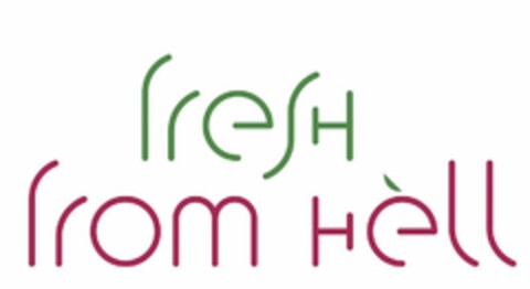 FRESH FROM HÈLL Logo (USPTO, 14.09.2015)