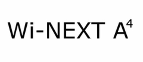 WI-NEXT A4 Logo (USPTO, 30.01.2016)