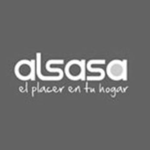 ALSASA EL PLACER EN TU HOGAR Logo (USPTO, 08/19/2016)