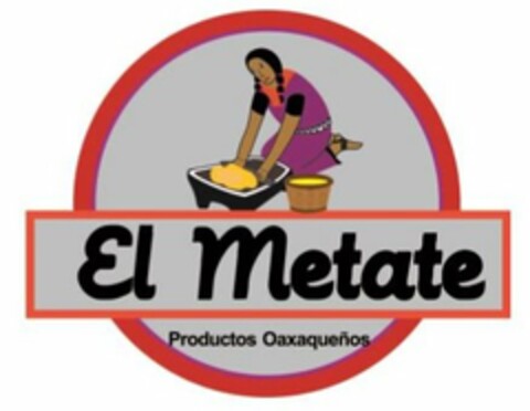 EL METATE PRODUCTOS OAXAQUEÑOS Logo (USPTO, 03.02.2017)