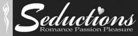 SEDUCTIONS ROMANCE PASSION PLEASURE Logo (USPTO, 05.04.2018)