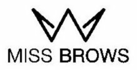 MISS BROWS Logo (USPTO, 04/24/2018)