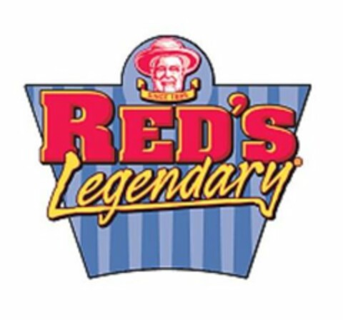 SINCE 1895 RED'S LEGENDARY Logo (USPTO, 20.06.2018)