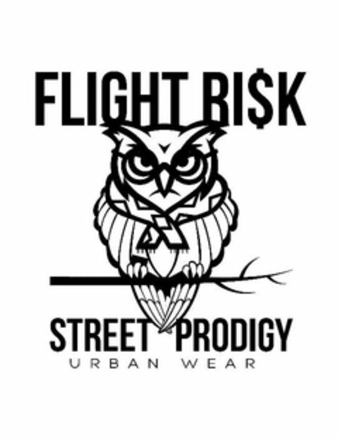 FLIGHT RISK STREET PRODIGY URBAN WEAR Logo (USPTO, 21.06.2019)