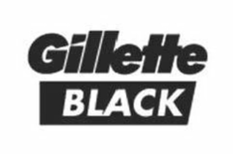 GILLETTE BLACK Logo (USPTO, 30.09.2019)