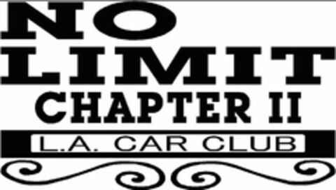 NO LIMIT CHAPTER II L.A. CAR CLUB Logo (USPTO, 06.11.2019)