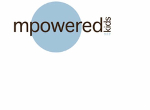 MPOWERED KIDS NFP Logo (USPTO, 27.03.2009)