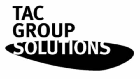 TAC GROUP SOLUTIONS Logo (USPTO, 28.09.2010)