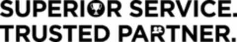 SUPERIOR SERVICE. TRUSTED PARTNER. Logo (USPTO, 04/27/2011)