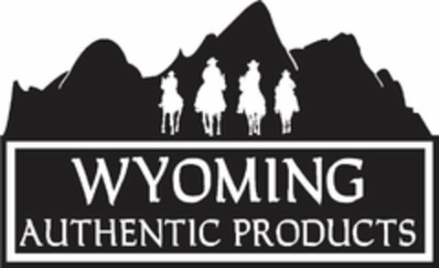 WYOMING AUTHENTIC PRODUCTS Logo (USPTO, 16.05.2012)