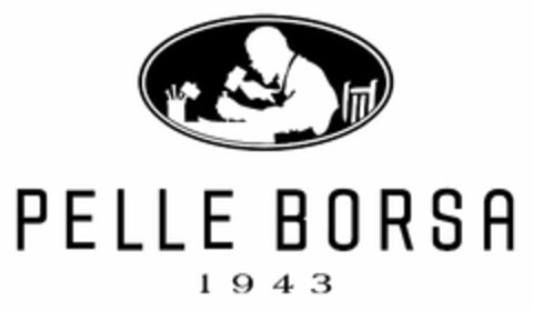 PELLE BORSA 1943 Logo (USPTO, 08/19/2013)