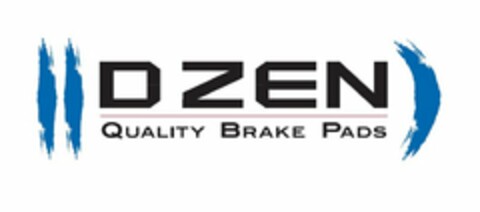 DZEN QUALITY BRAKE PADS Logo (USPTO, 29.12.2013)