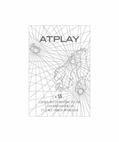 ATPLAY N. 55 LUKSURIOSE OG MODERNE DESIGN DEN NORDEUROPEISKE STIL MED TANKER OM NATUREN Logo (USPTO, 19.01.2014)