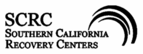 SCRC SOUTHERN CALIFORNIA RECOVERY CENTERS Logo (USPTO, 23.01.2014)