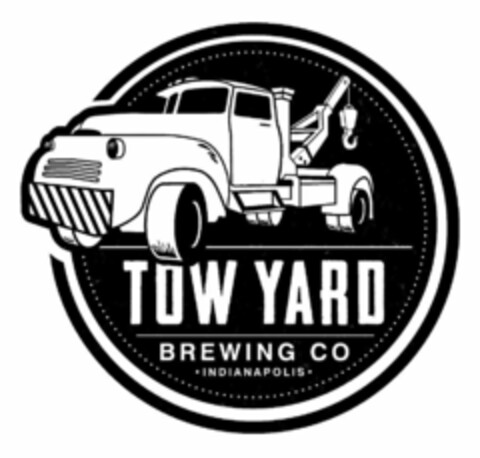 TOW YARD BREWING CO INDIANAPOLIS Logo (USPTO, 03/07/2014)