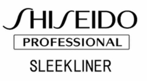 SHISEIDO PROFESSIONAL SLEEKLINER Logo (USPTO, 25.04.2014)