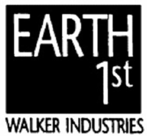 EARTH 1ST WALKER INDUSTRIES Logo (USPTO, 06/17/2014)