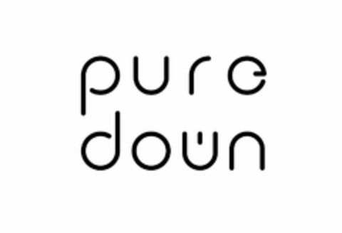 PURE DOWN Logo (USPTO, 25.06.2014)