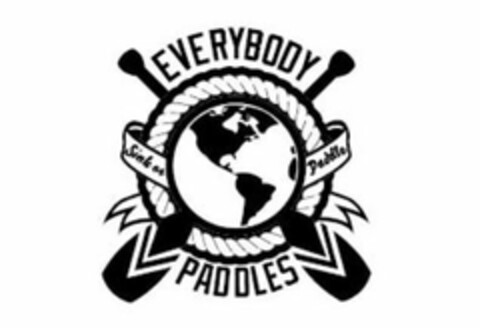 EVERYBODY PADDLES SINK OR PADDLE Logo (USPTO, 03.10.2014)