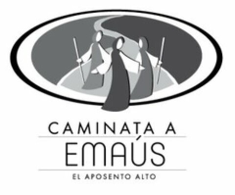 CAMINATA A EMAÚS EL APOSENTO ALTO Logo (USPTO, 30.04.2015)