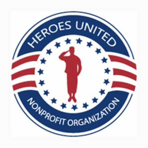 HEROES UNITED NONPROFIT ORGANIZATION Logo (USPTO, 11.09.2015)