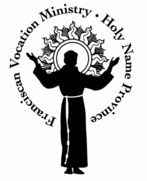 FRANCISCAN VOCATION MINISTRY · HOLY NAME PROVINCE Logo (USPTO, 17.11.2015)